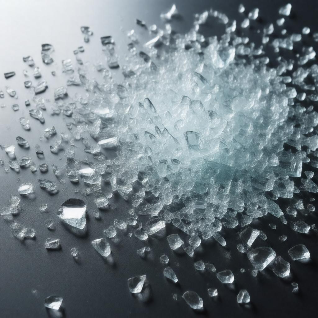 AI-created image of Broken Glass