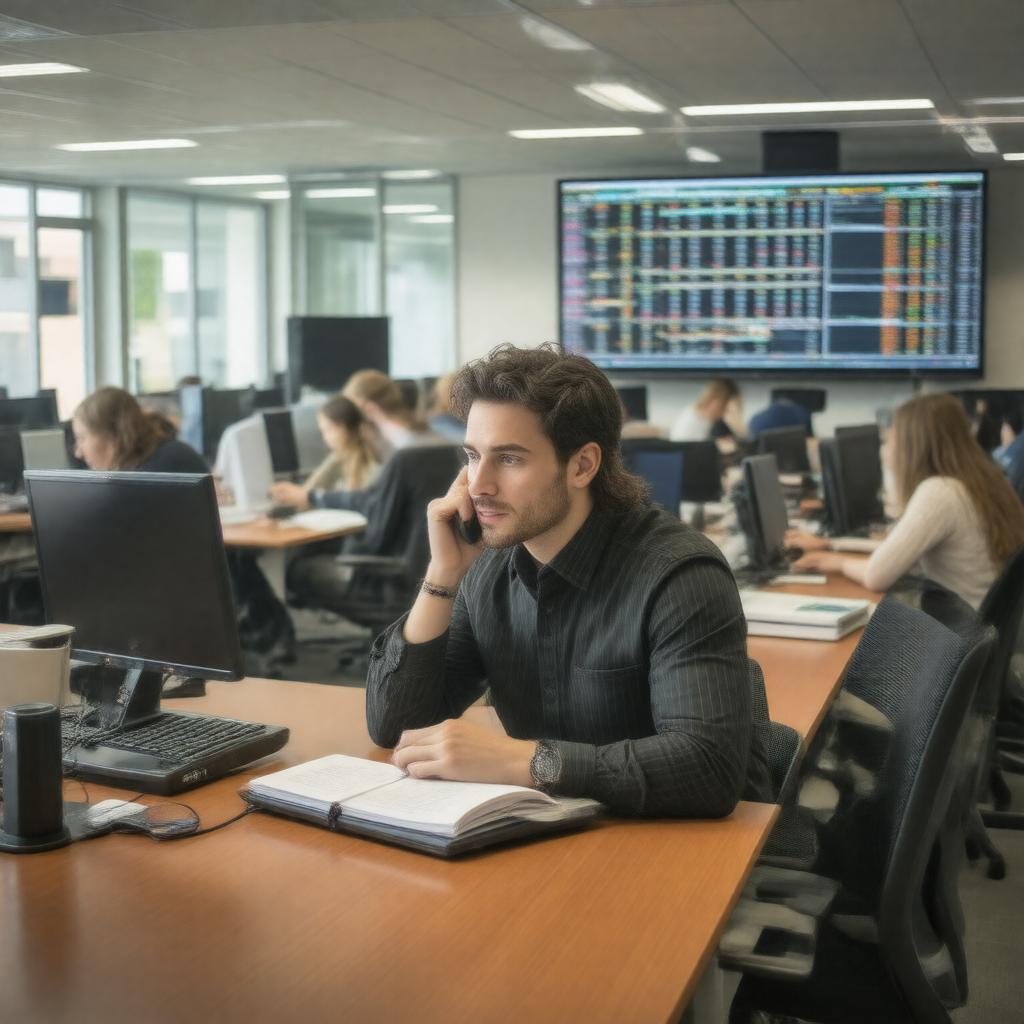 AI-created image of Broker