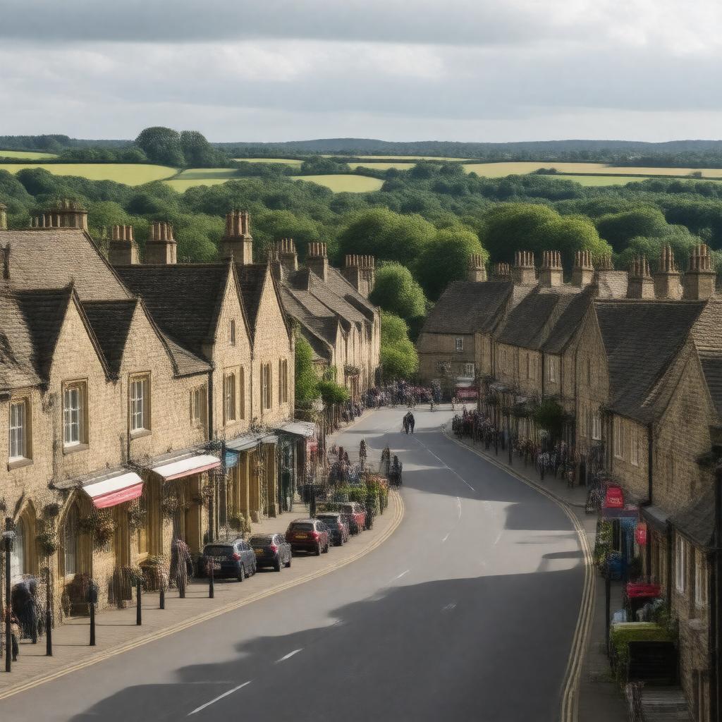 AI-created image of Bromsgrove