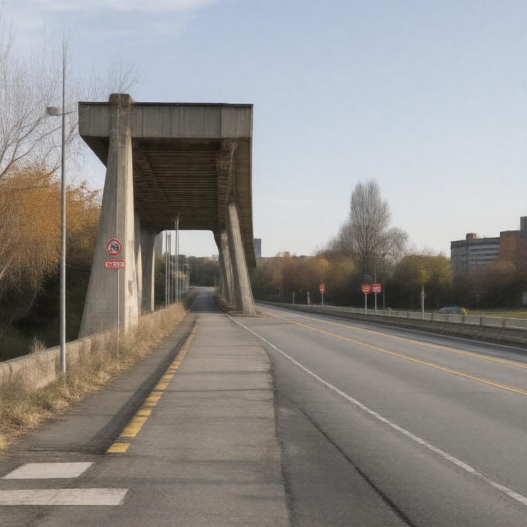 AI-created image of Bronson Avenue Bridge