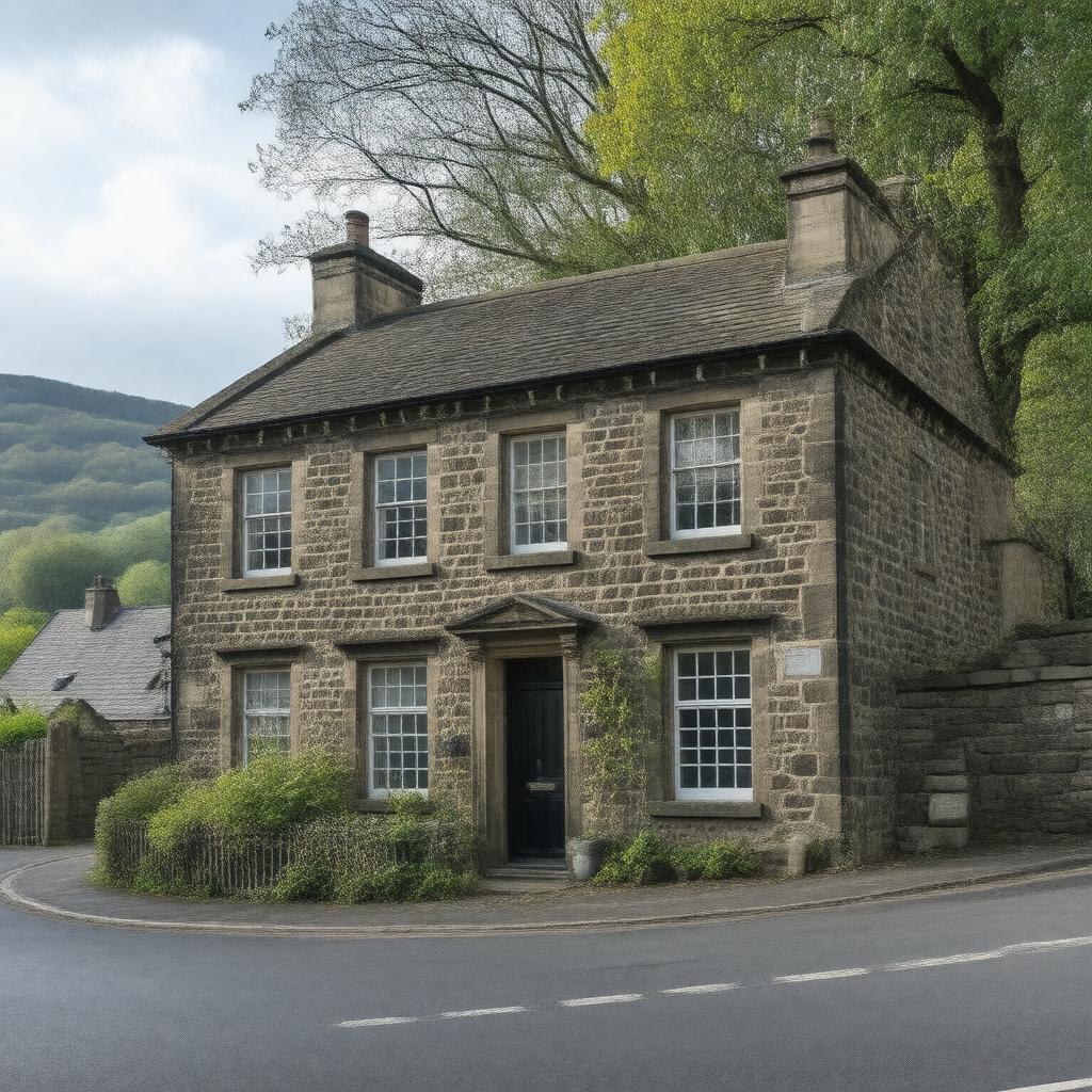 Click to view larger image AI-created image of Brontë Parsonage Museum