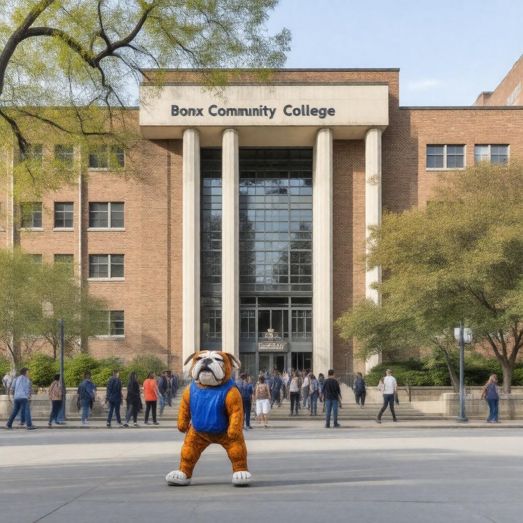 AI-created image of Bronx Community College
