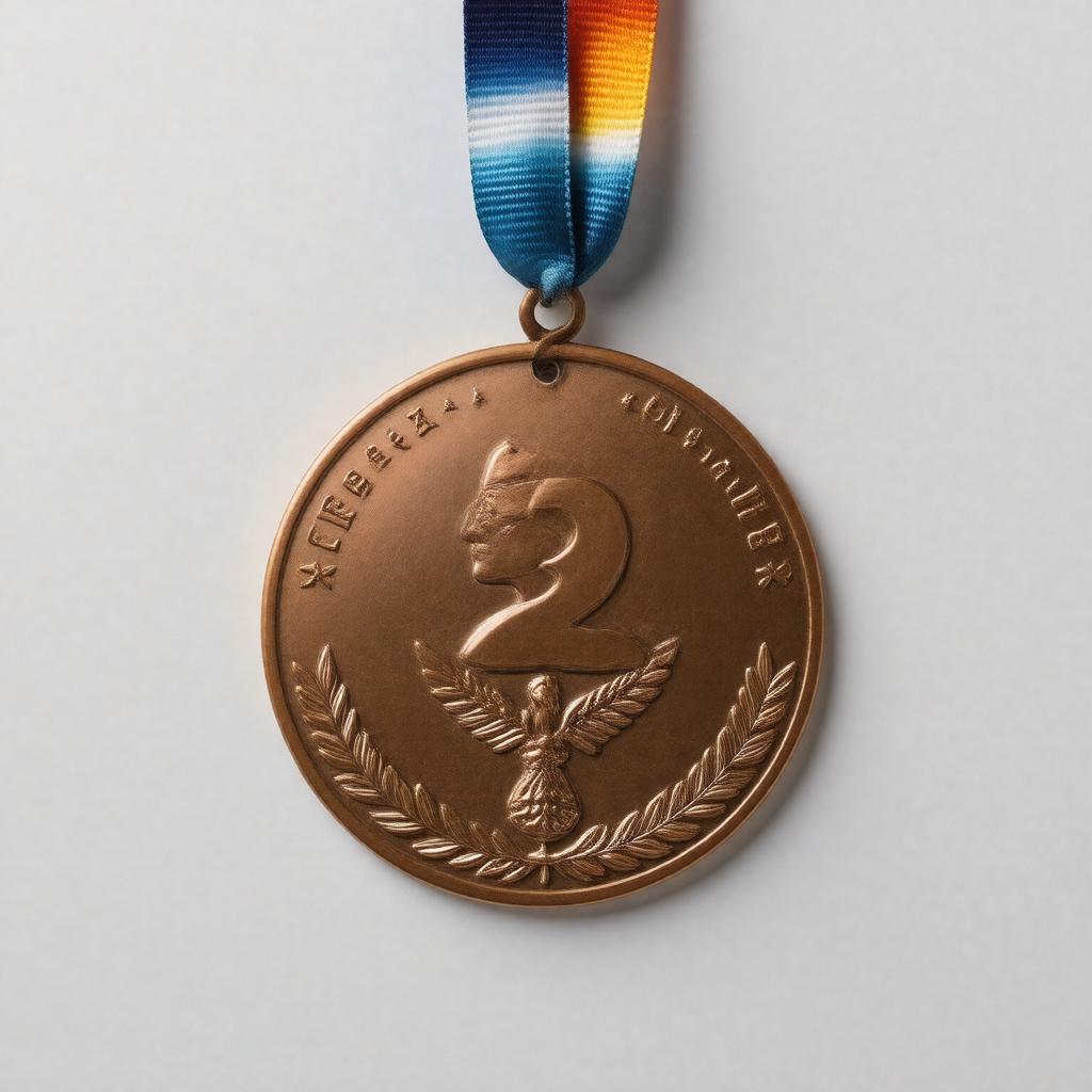 Click to view larger image AI-created image of Bronze Medal