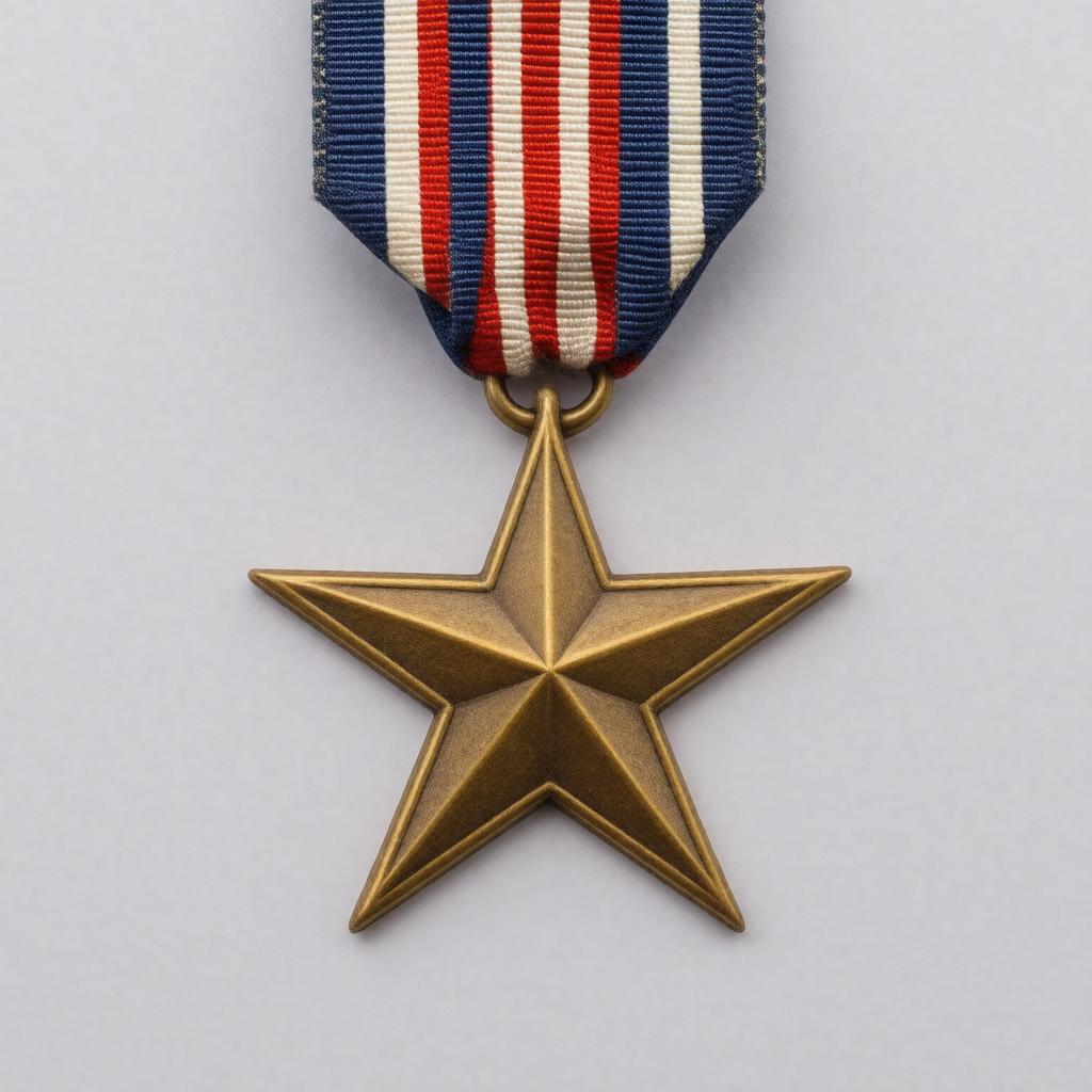 AI-created image of Bronze Star Medal