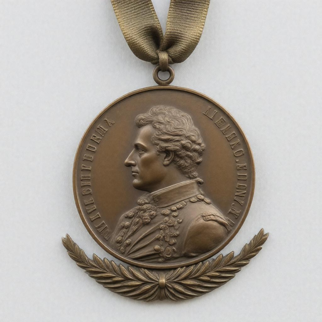 AI-created image of Bronze de Fleury Medal