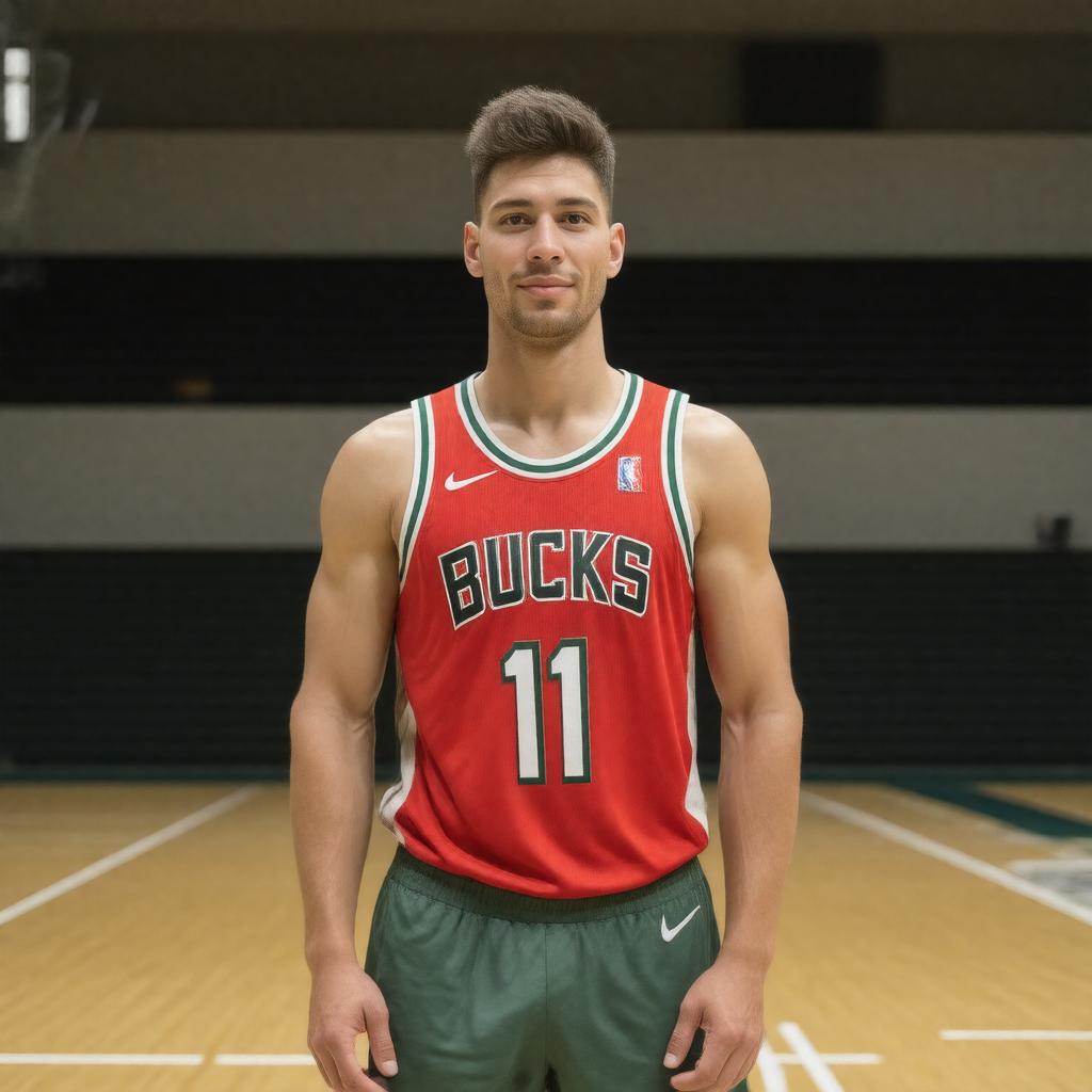 AI-created image of Brook Lopez