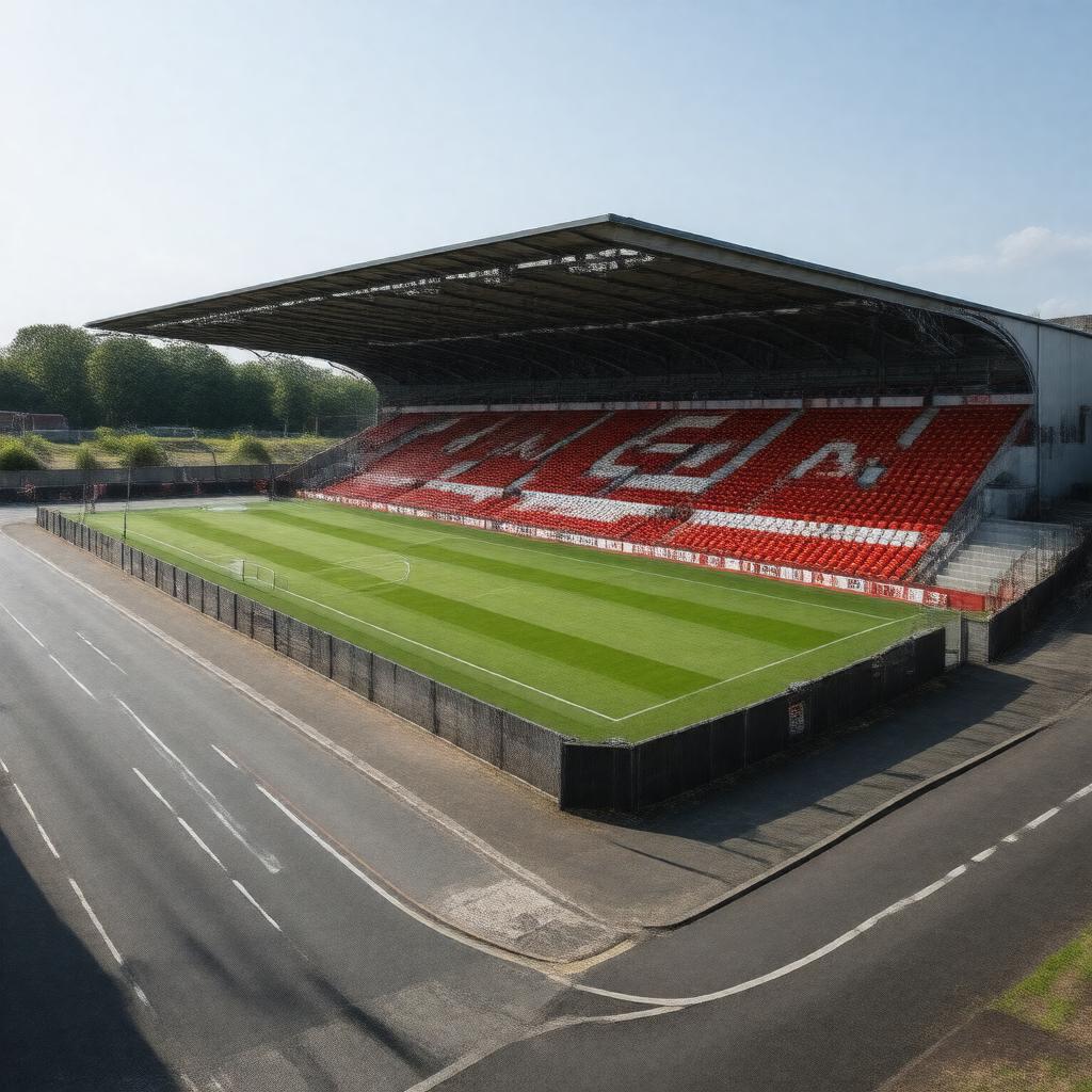 AI-created image of Brook Road Stand