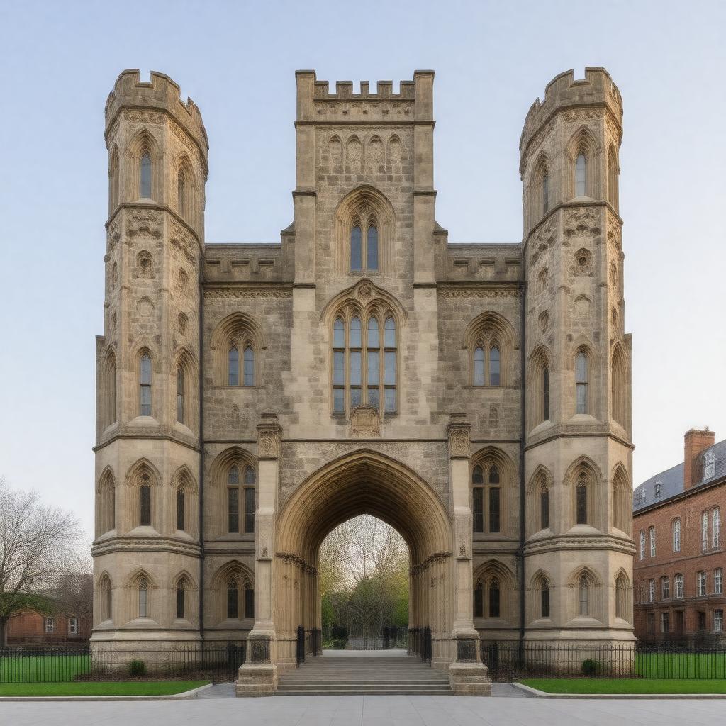 Click to view larger image AI-created image of Brookings Hall