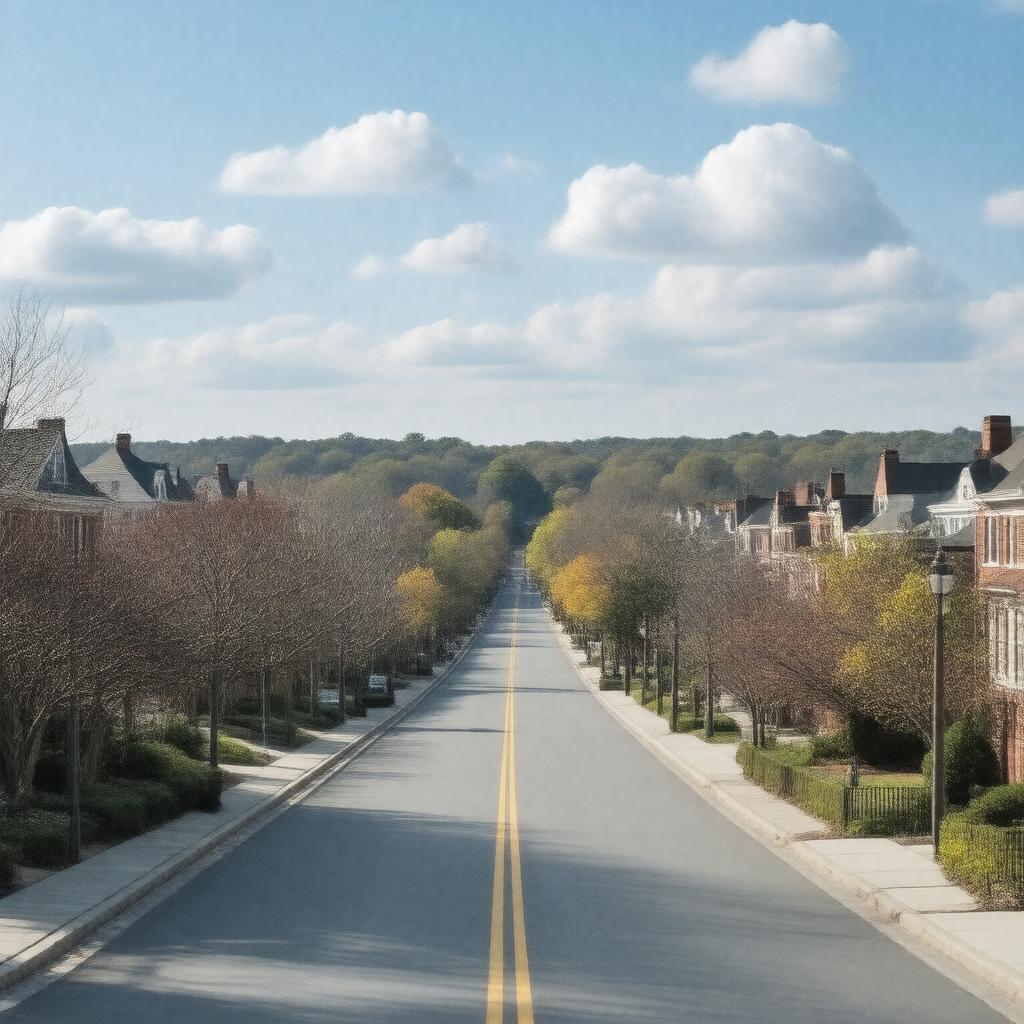 AI-created image of Brookline