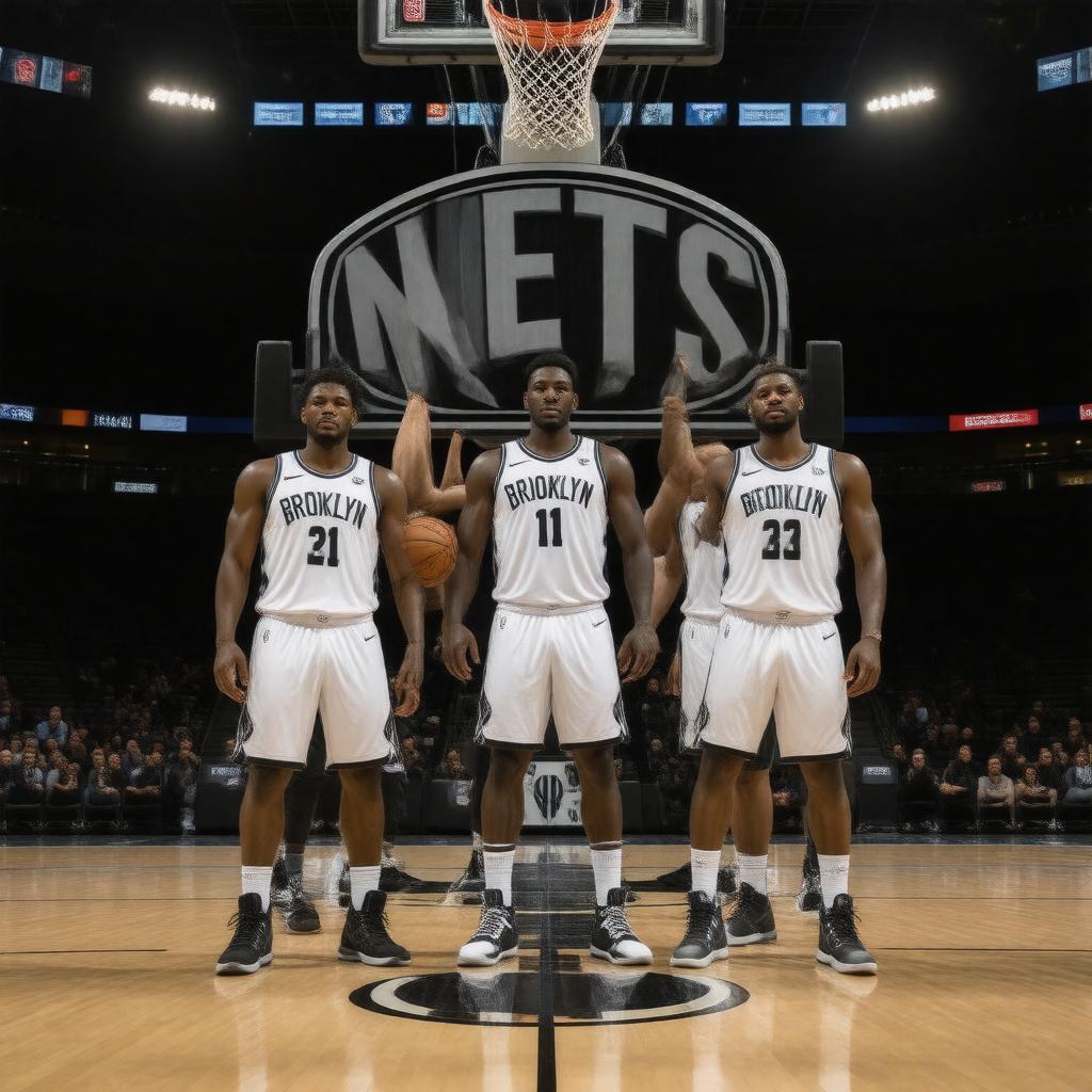 AI-created image of Brooklyn Nets