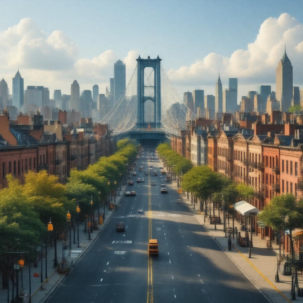 AI-created image of Brooklyn, New York