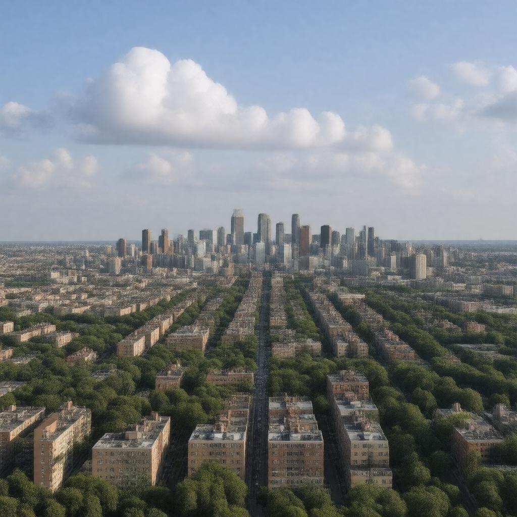 AI-created image of Brooklyn Park