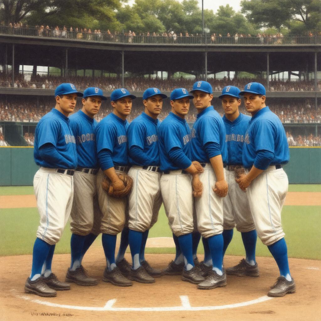 AI-created image of Brooklyn Superbas