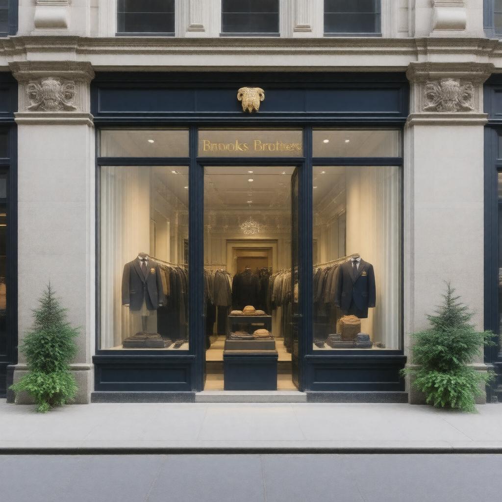 AI-created image of Brooks Brothers