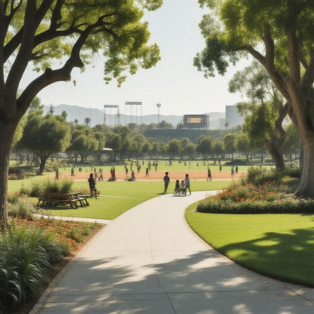 AI-created image of Brookside Park