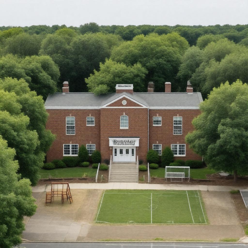 AI-created image of Brophy Elementary School