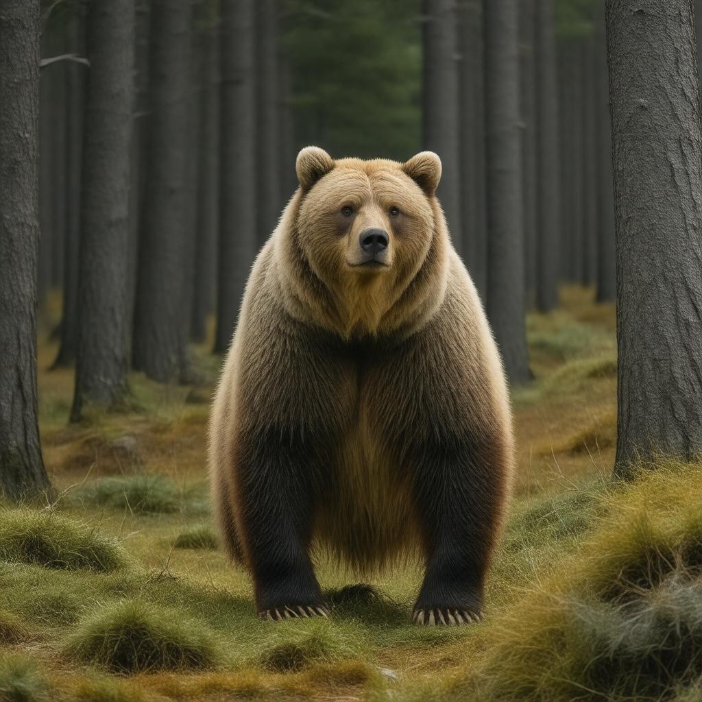 AI-created image of Brown Bear