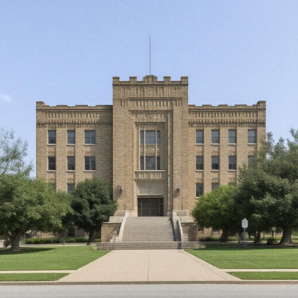 Click to view larger image AI-created image of Brown Hall