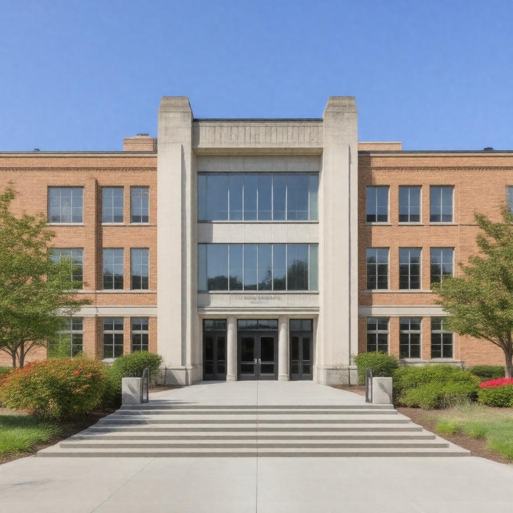 Click to view larger image AI-created image of Brown School