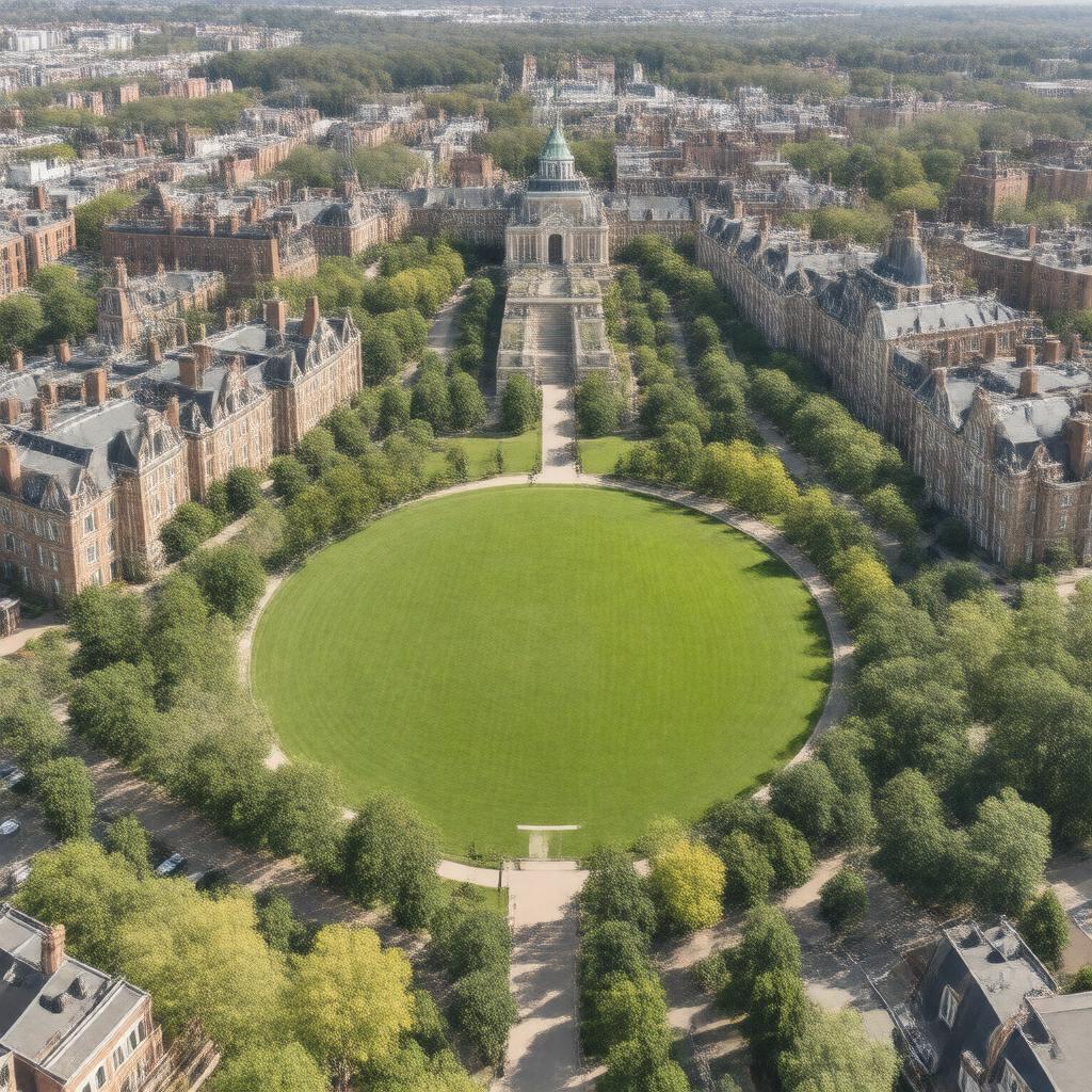 AI-created image of Brown University campus