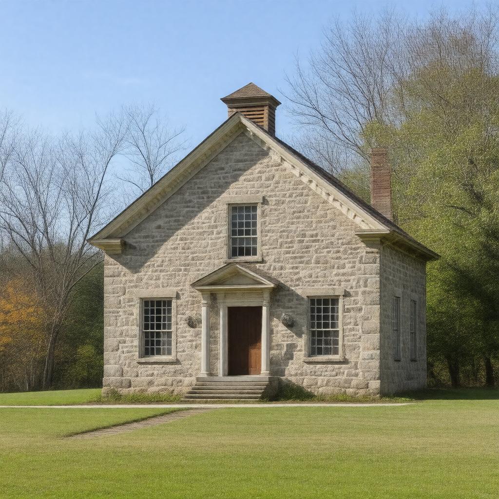 AI-created image of Brown's Schoolhouse