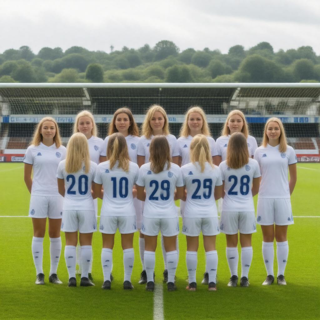 AI-created image of Broxbourne Ladies
