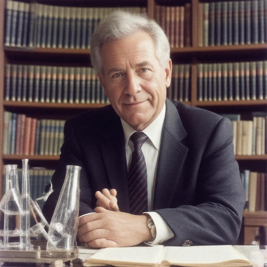 AI-created image of Bruce Alberts