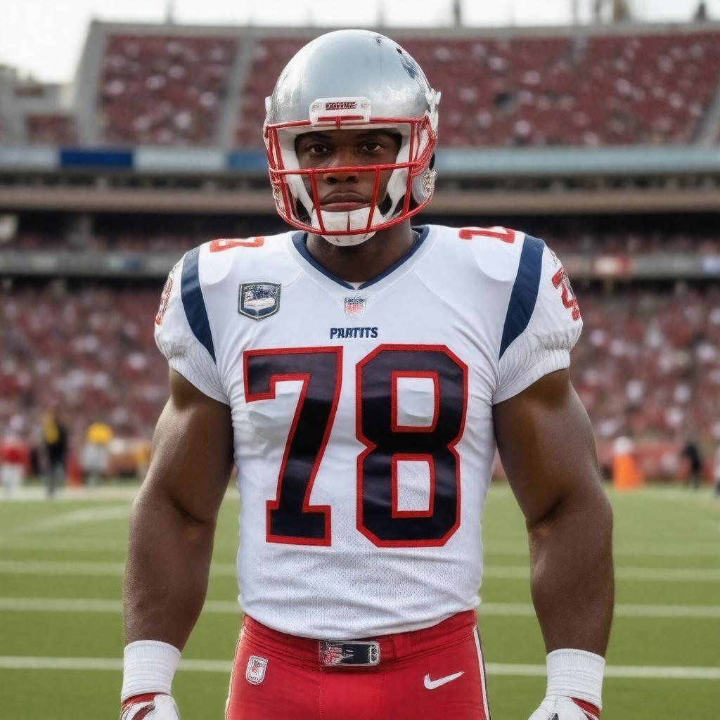 Click to view larger image AI-created image of Bruce Armstrong