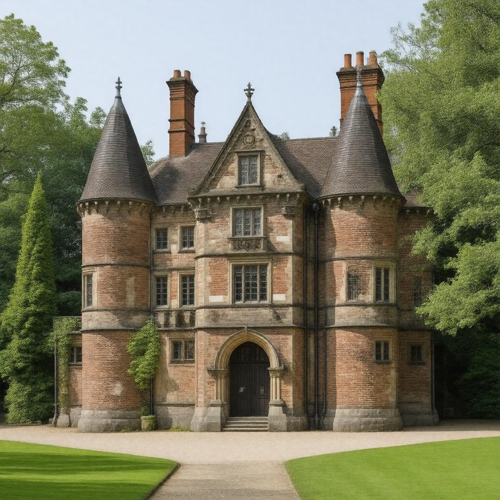 AI-created image of Bruce Castle