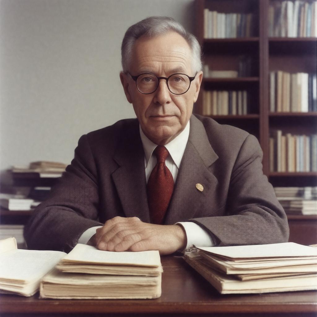 AI-created image of Bruce Catton