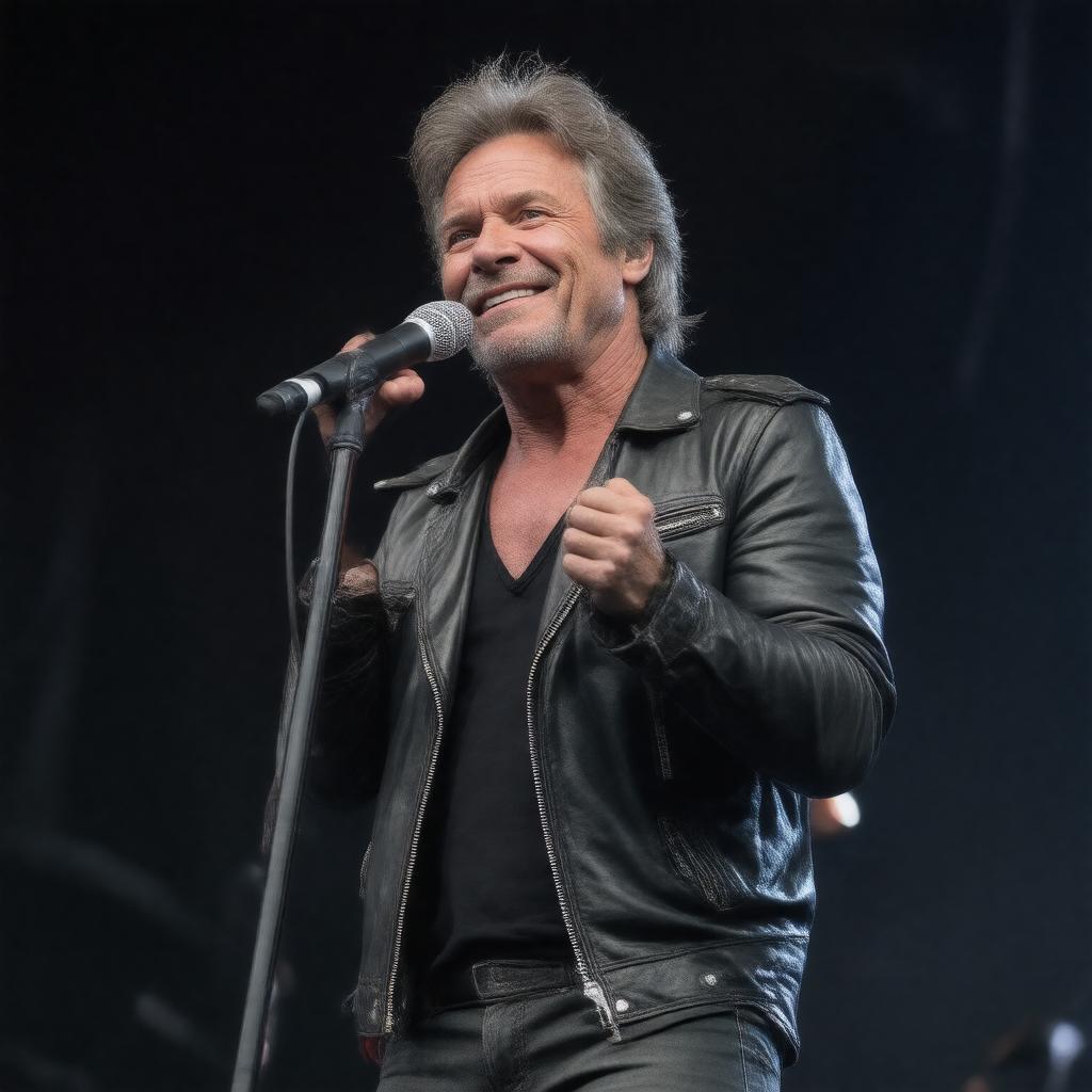 AI-created image of Bruce Dickinson