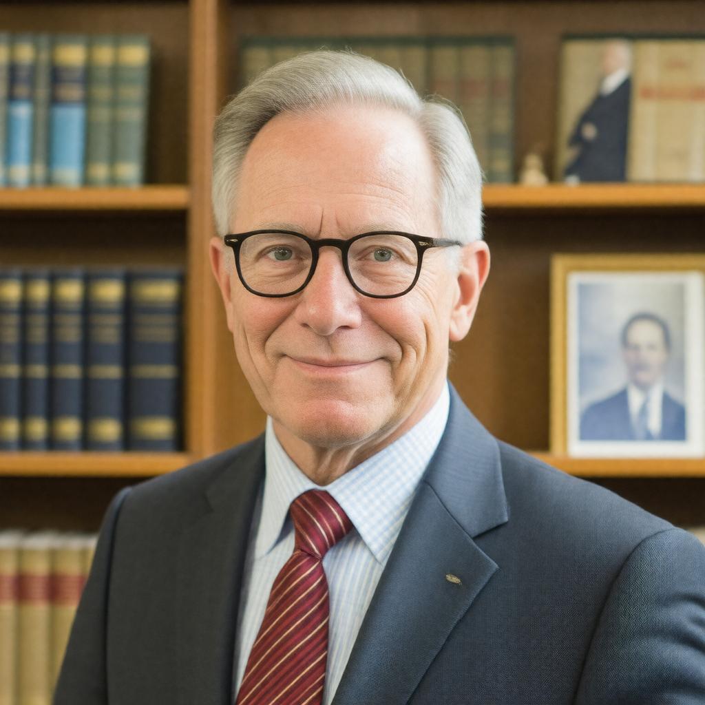 AI-created image of Bruce H. Mann