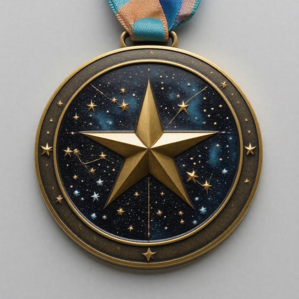 Click to view larger image AI-created image of Bruce Medal
