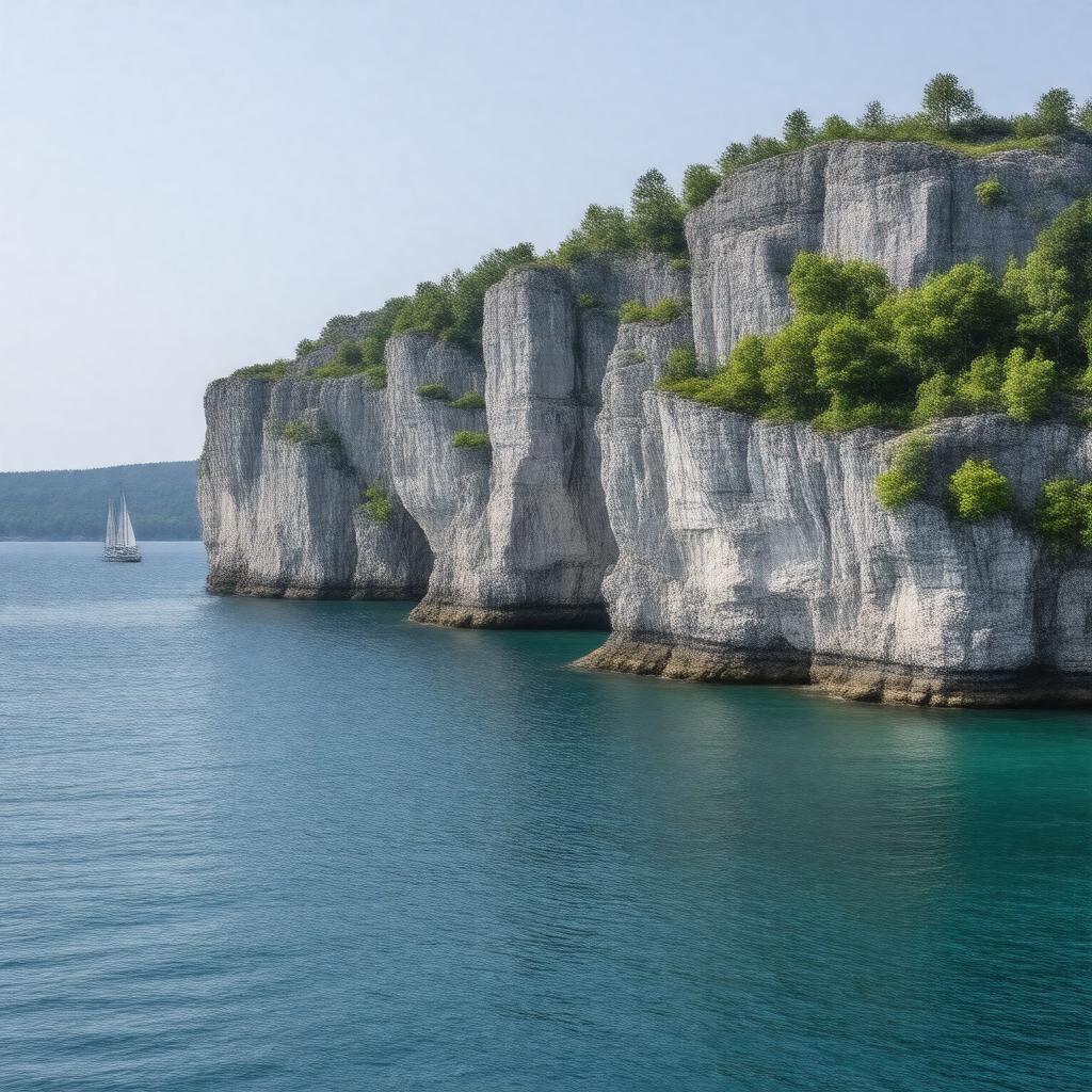 AI-created image of Bruce Peninsula