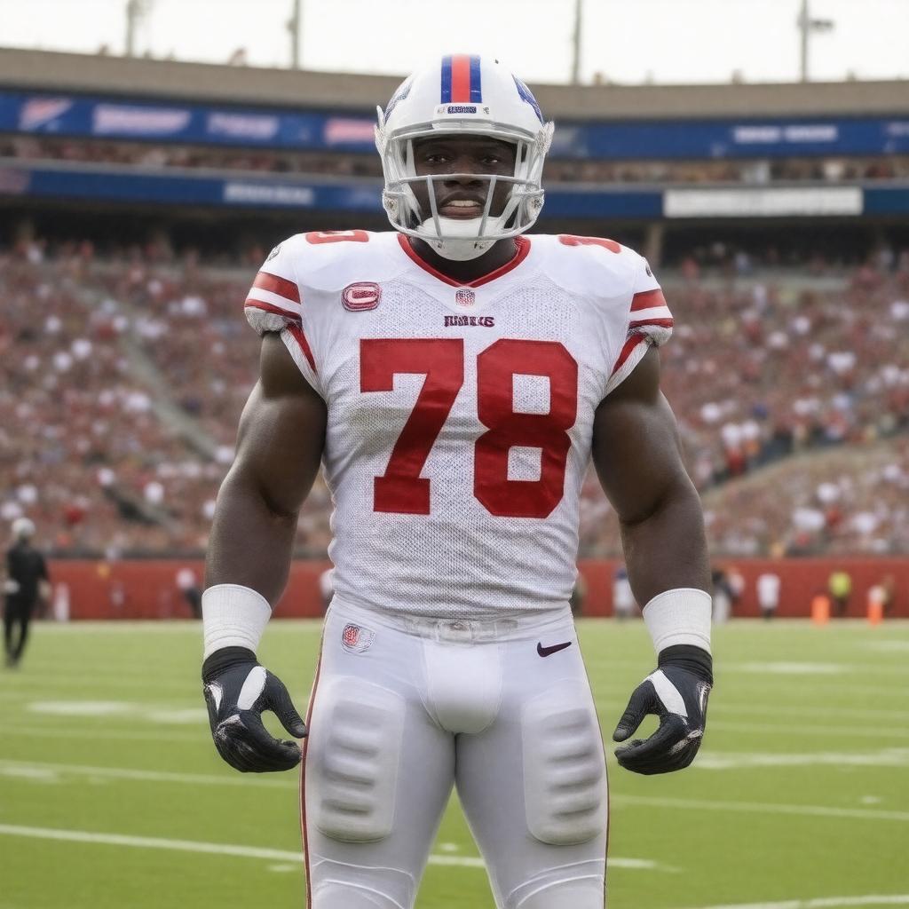 AI-created image of Bruce Smith