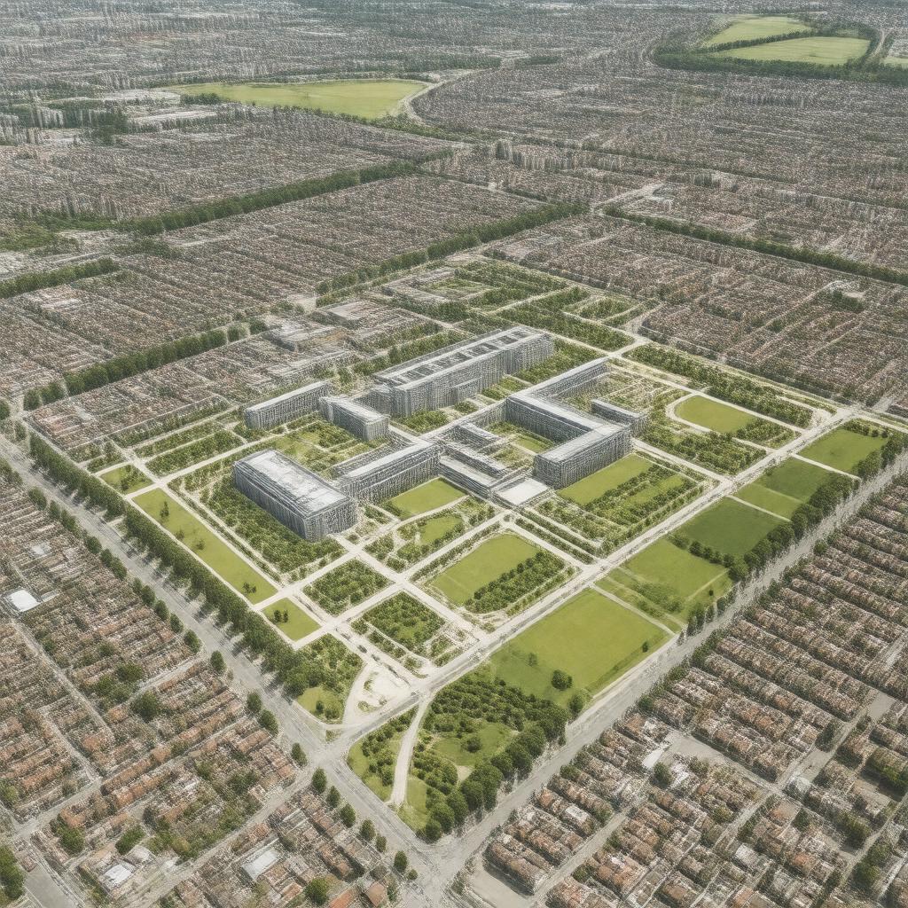 AI-created image of Brunel University London