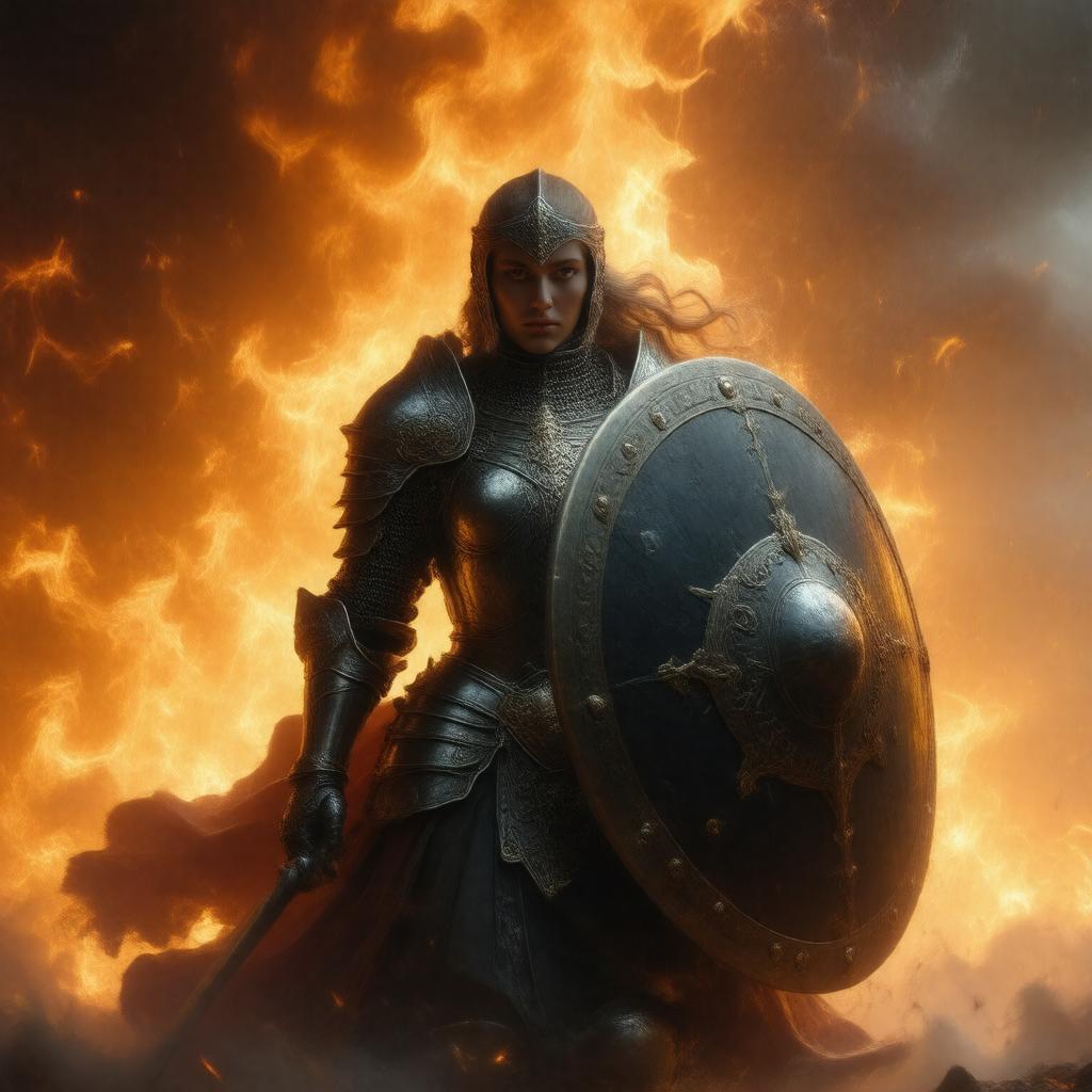 Click to view larger image AI-created image of Brunhilde