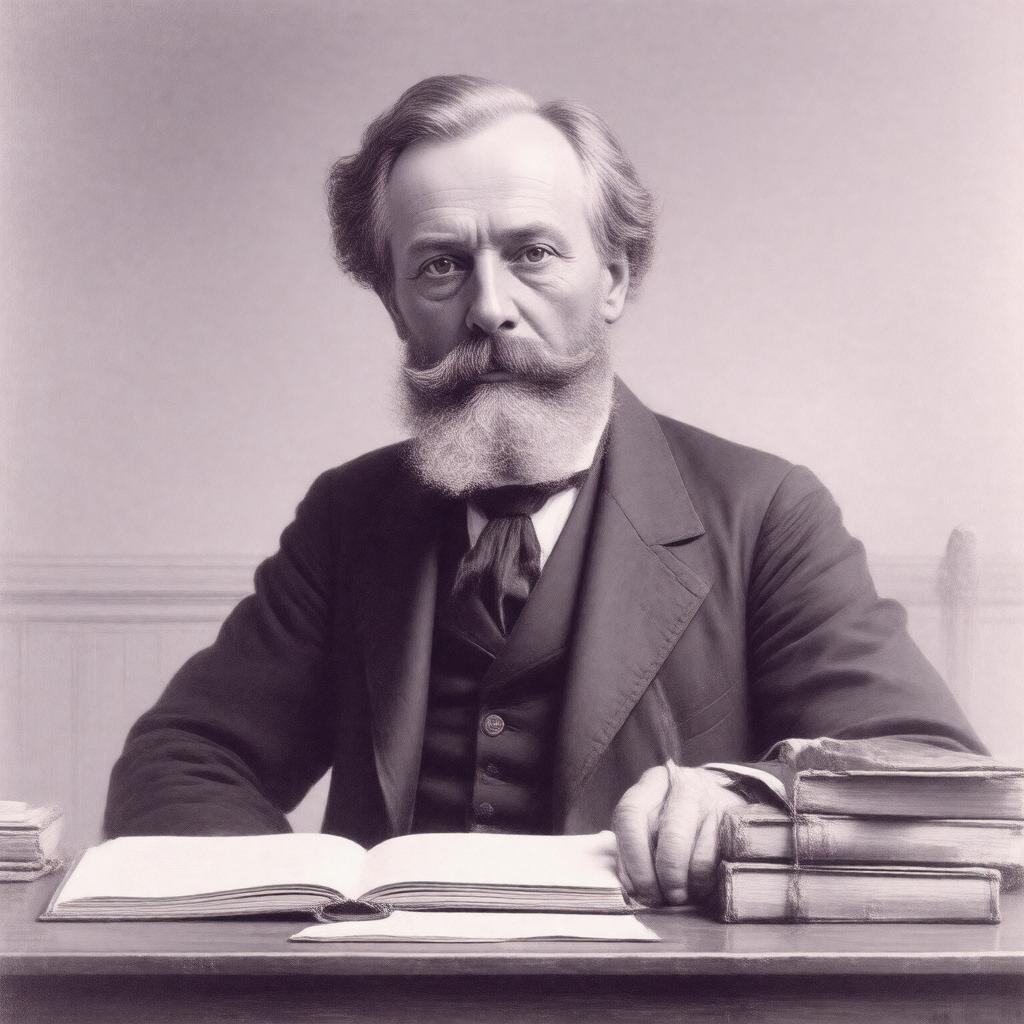 AI-created image of Bruno Bauch