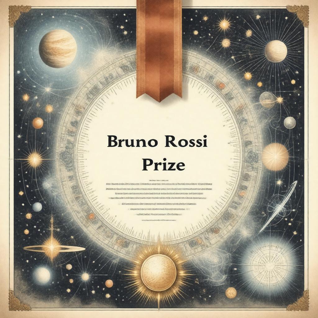 Click to view larger image AI-created image of Bruno Rossi Prize