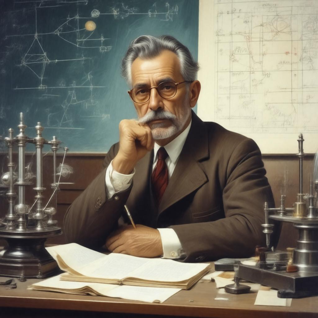 AI-created image of Bruno Rossi