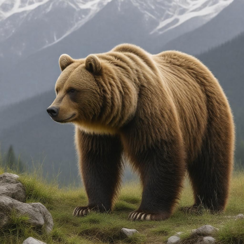 AI-created image of Bruno the Bear
