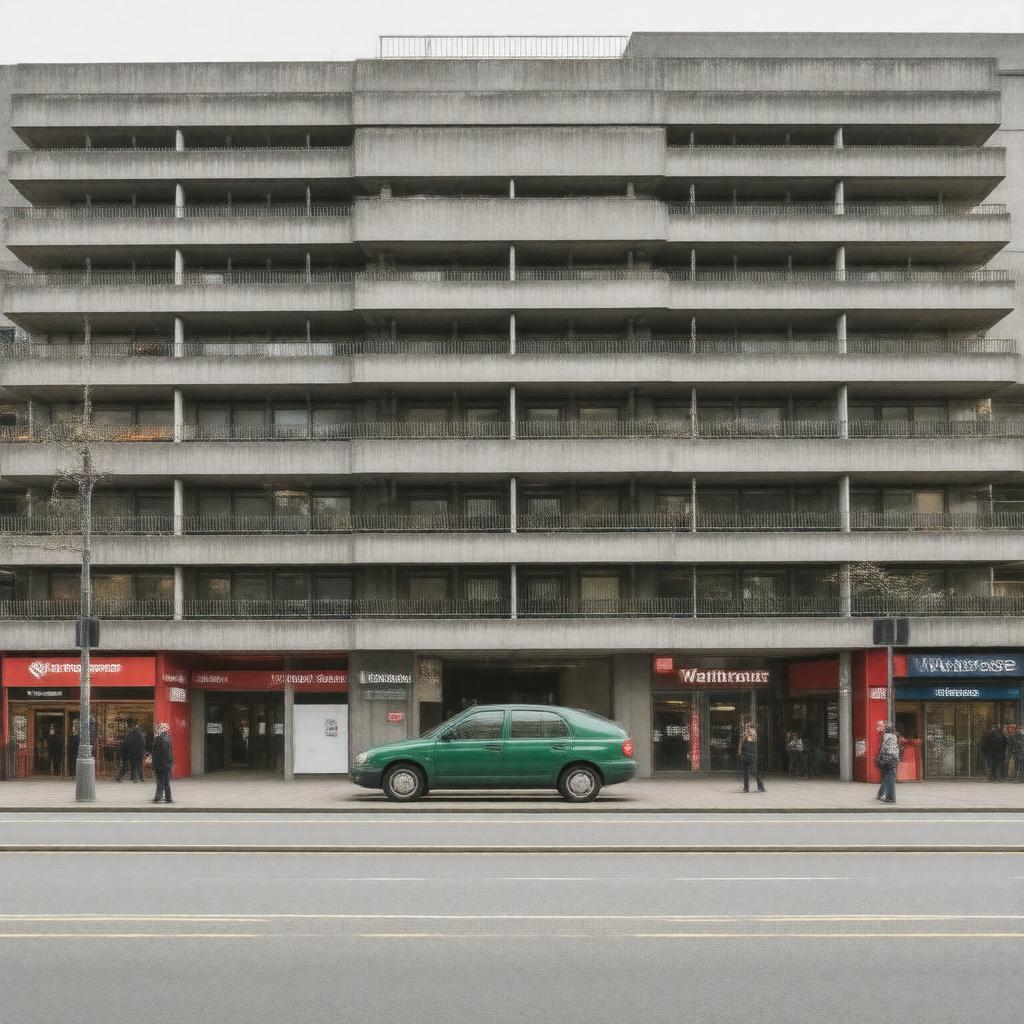 AI-created image of Brunswick Centre
