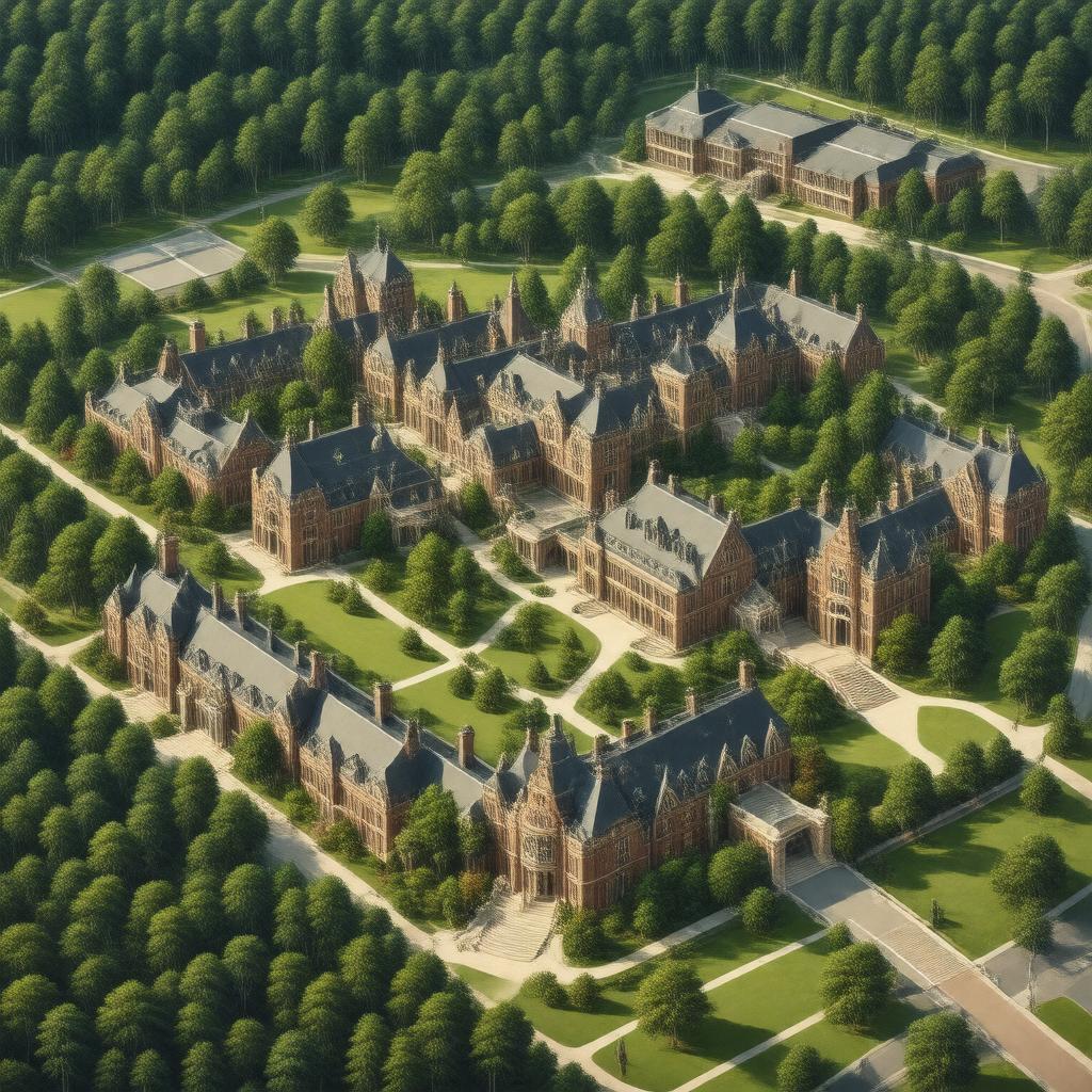 AI-created image of Brunswick School