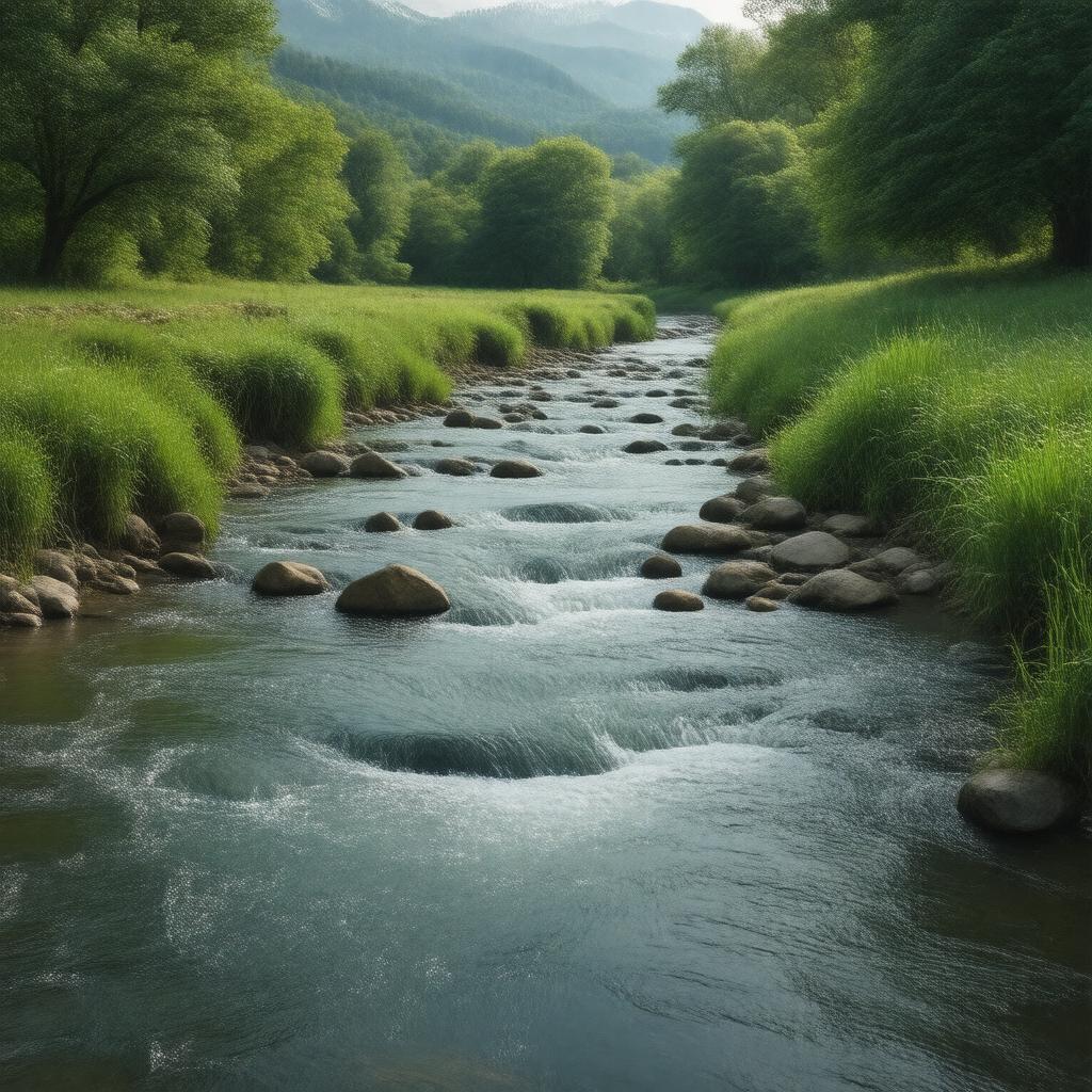 AI-created image of Brush Creek
