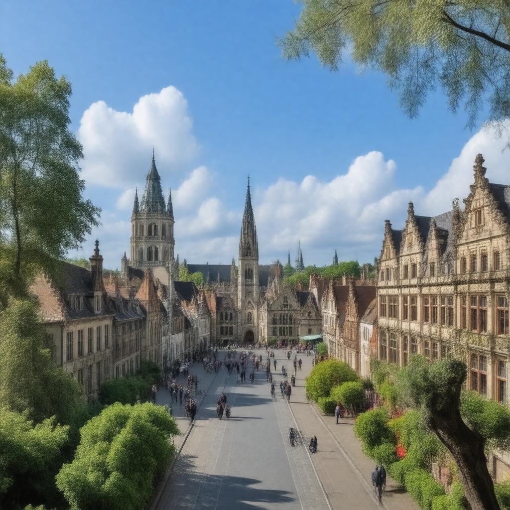 AI-created image of Brussels