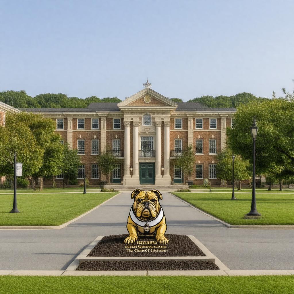 Click to view larger image AI-created image of Bryant College