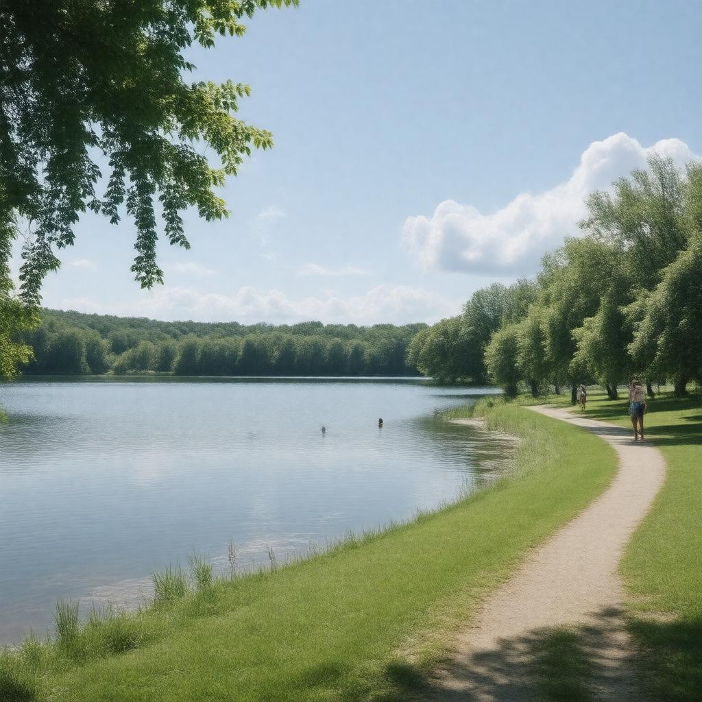 AI-created image of Bryant Lake