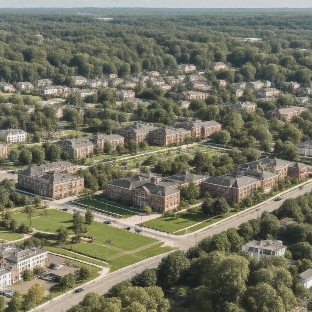 AI-created image of Bryant University