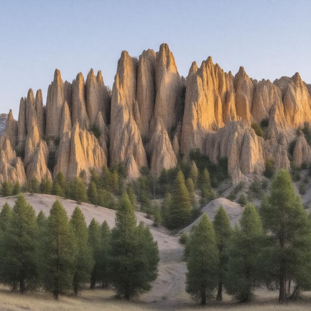 AI-created image of Bryce Canyon National Park