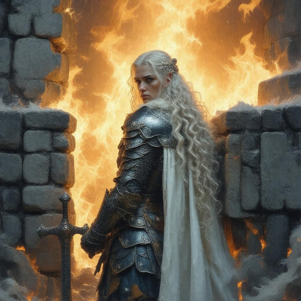 AI-created image of Brynhild